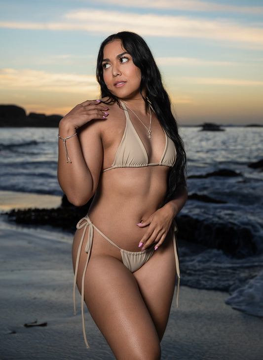 Cabo Bikini Bottom | Almond