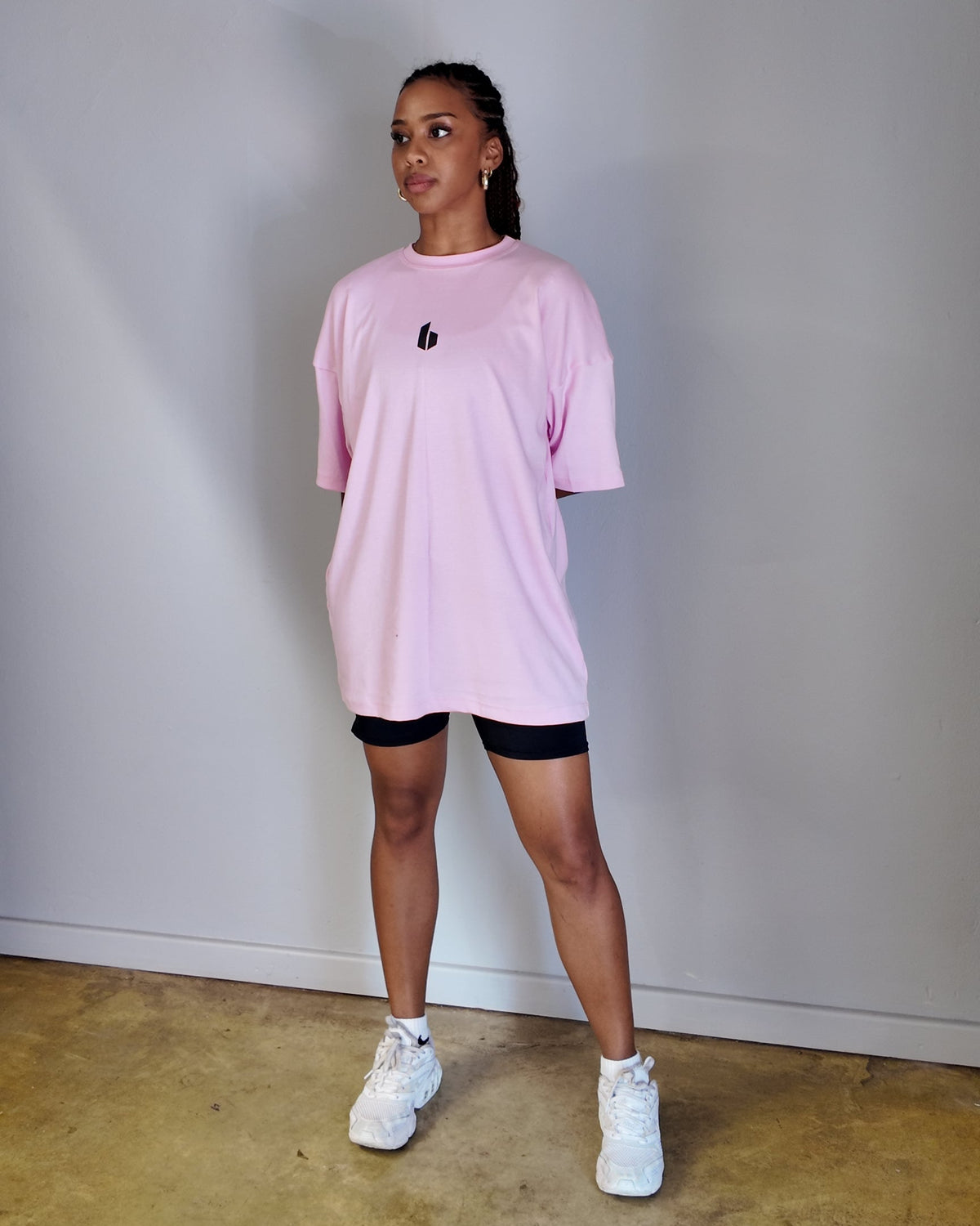 Oversized Tee (Unisex) | Soft Pink