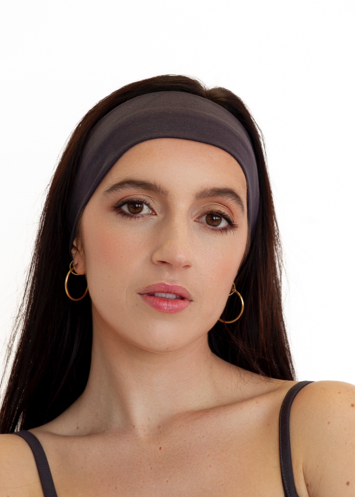 Forma Headband | Charcoal Plum