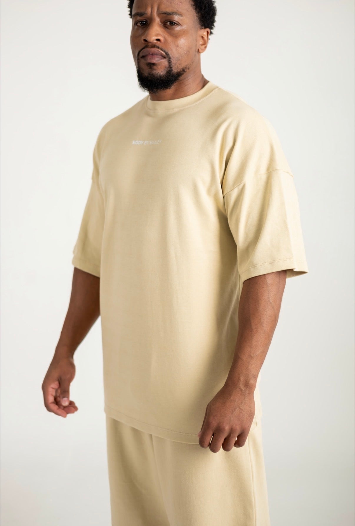The Oversized Tee | BEIGE