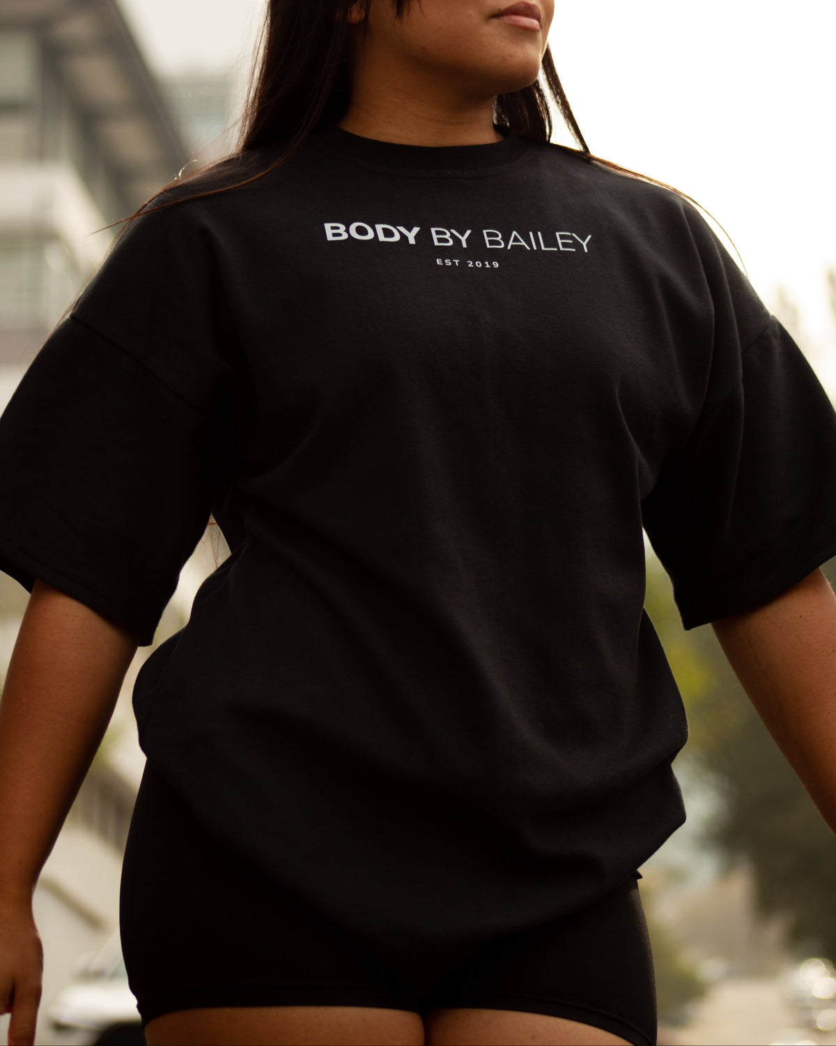 The Oversized Tee (Unisex) | Black
