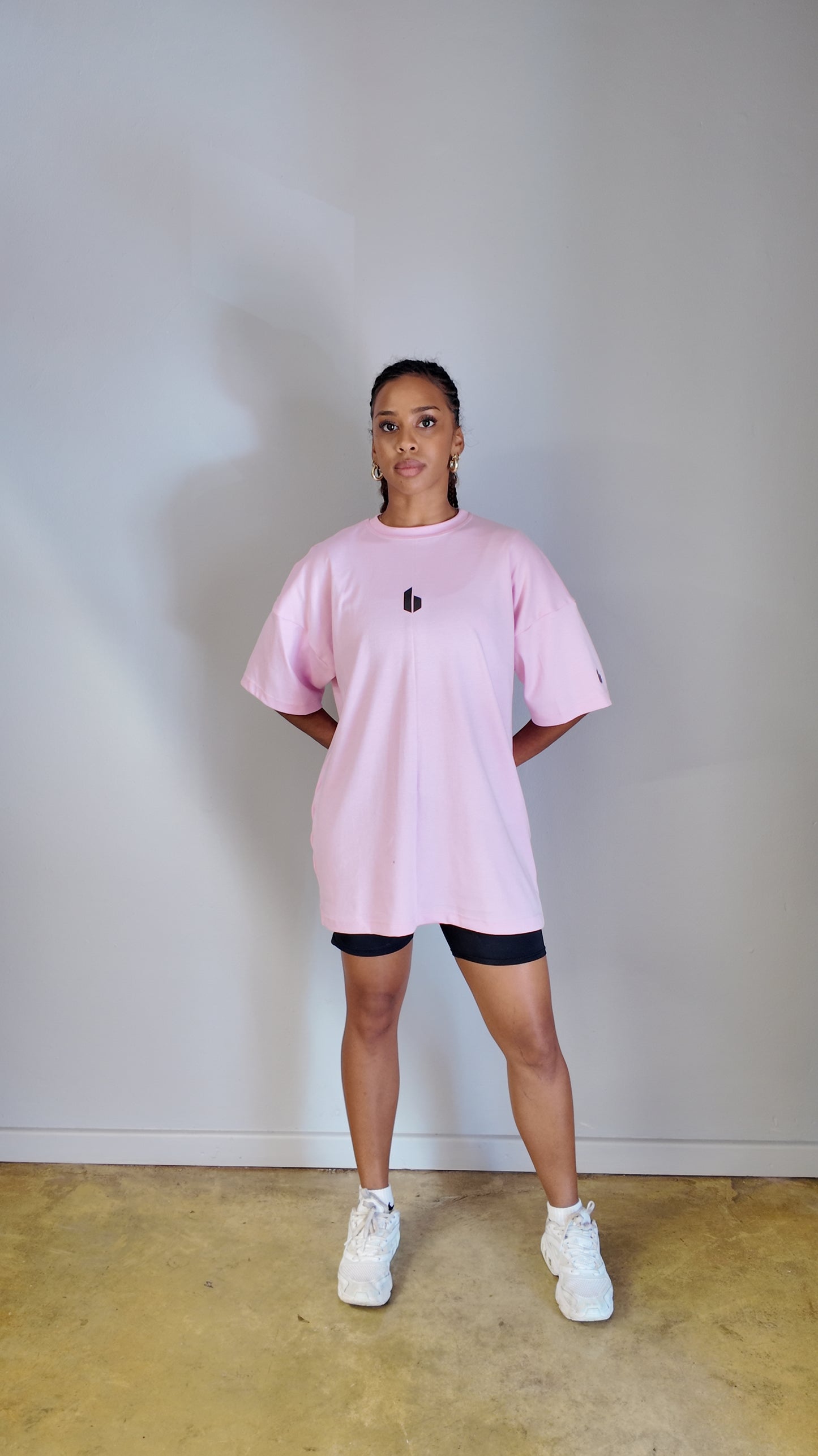 Oversized Tee (Unisex) | Soft Pink