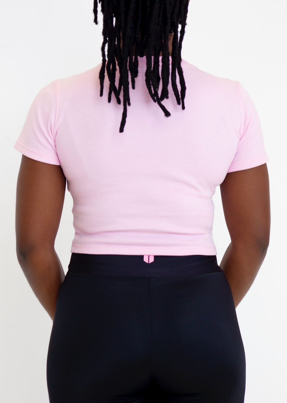 Forma Crop Top | Baby Pink