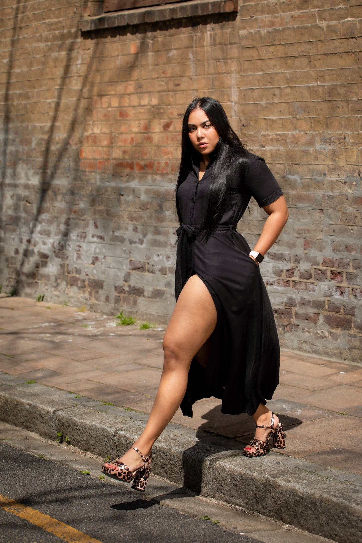 Mila Button Down Dress