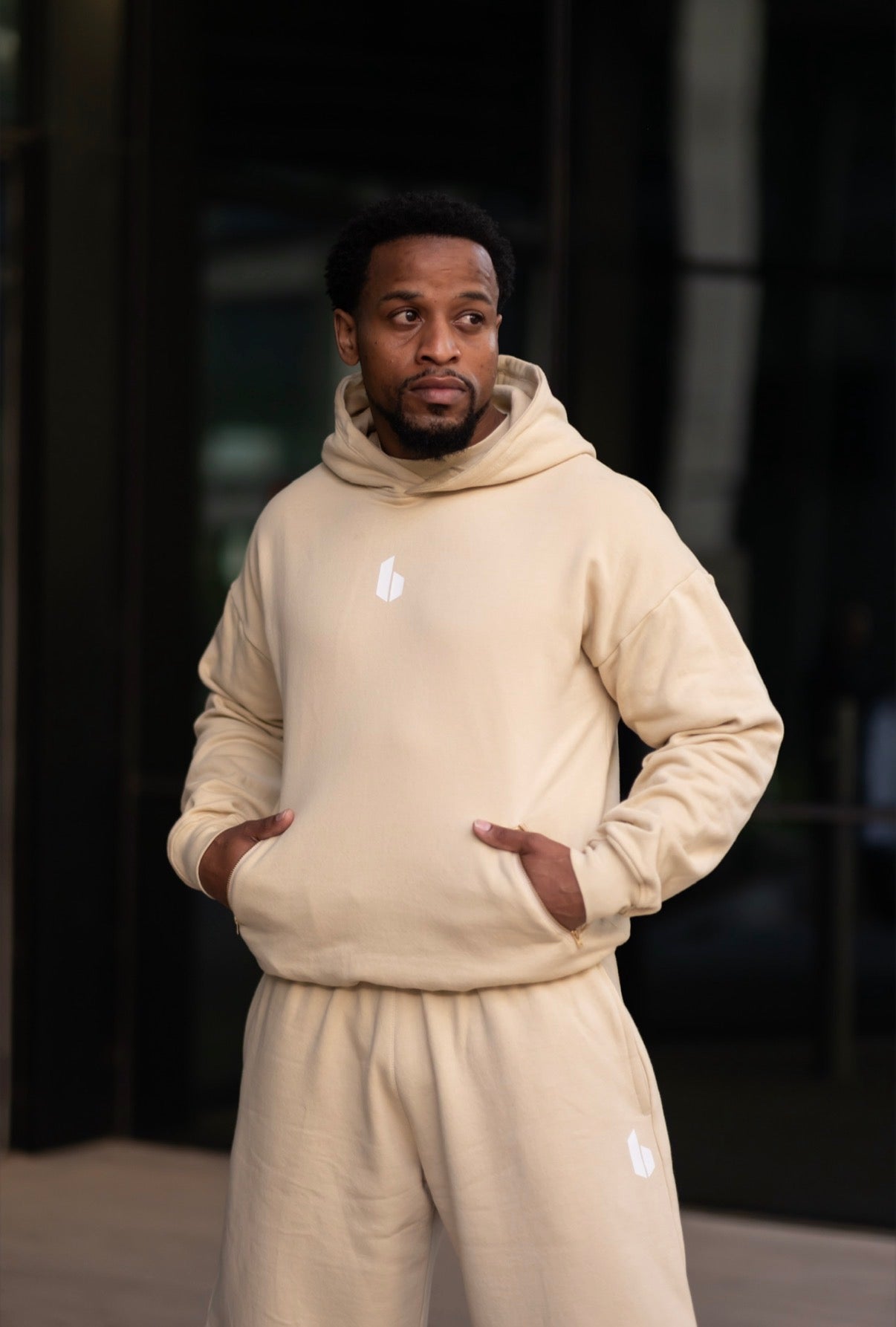 Unisex Signature Hoodie | BEIGE