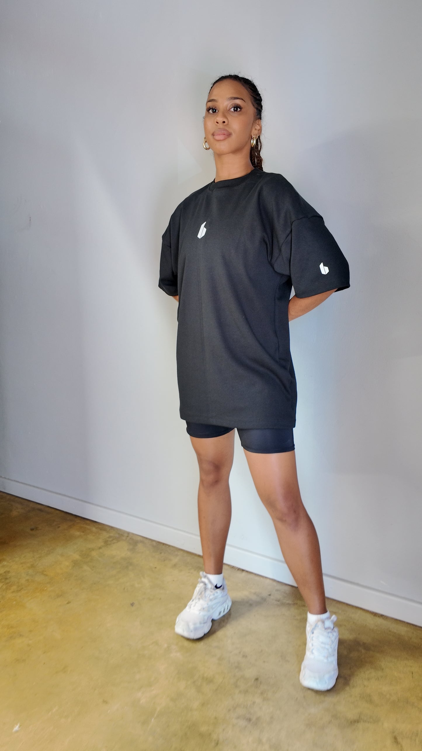 Oversized Tee (Unisex) | Jet Black
