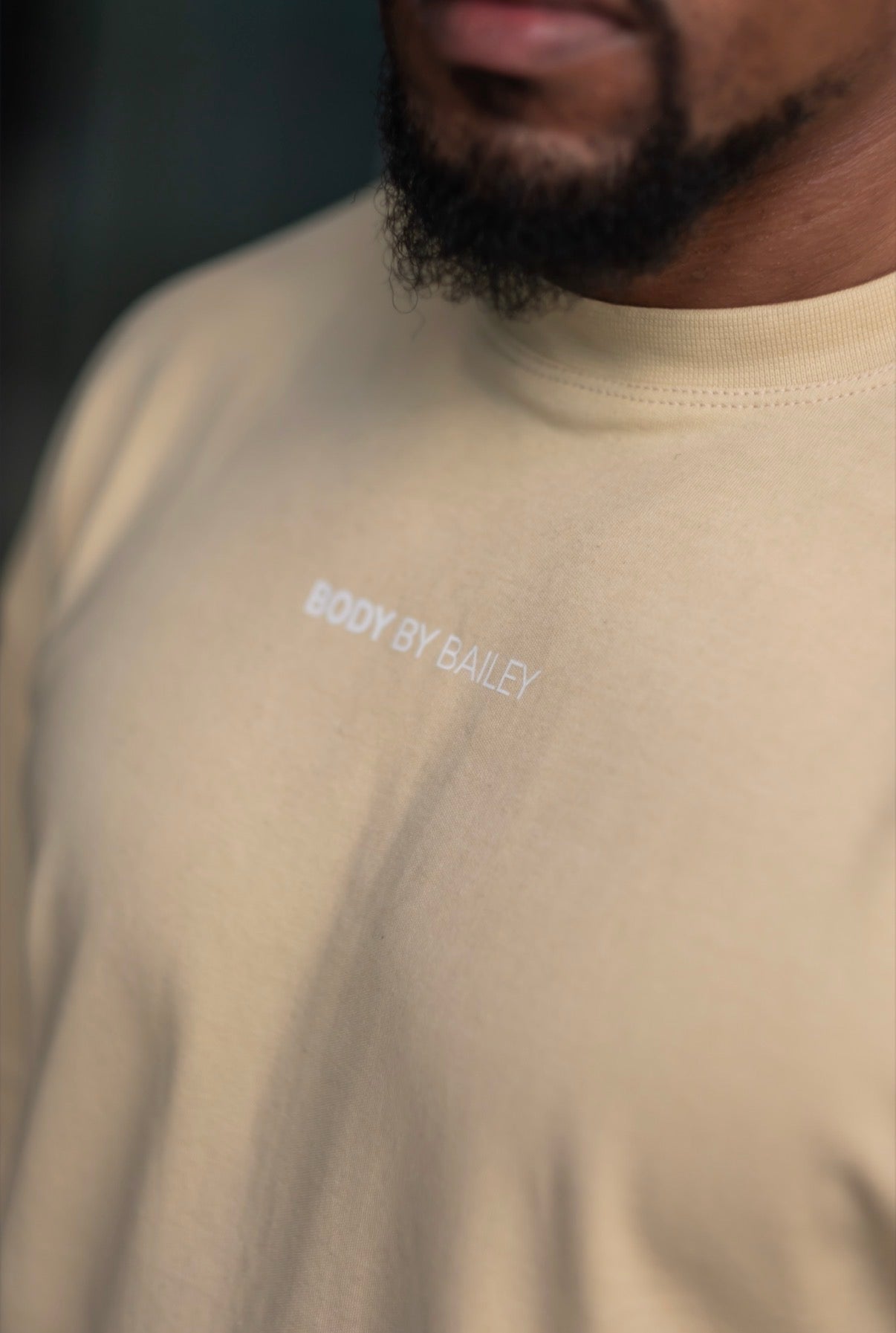 The Oversized Tee | BEIGE