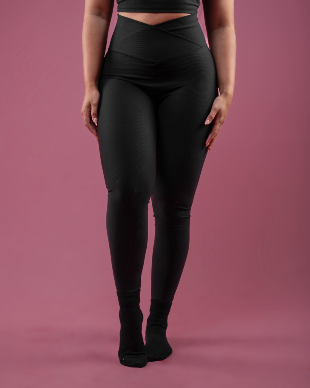 CORE Ribbed V-Leggings
