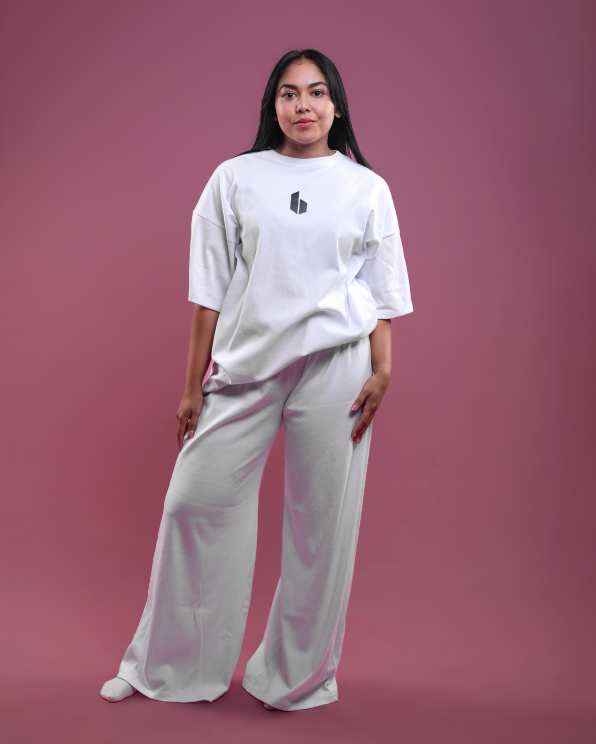 Soft Rib Pajama Pants | Snow