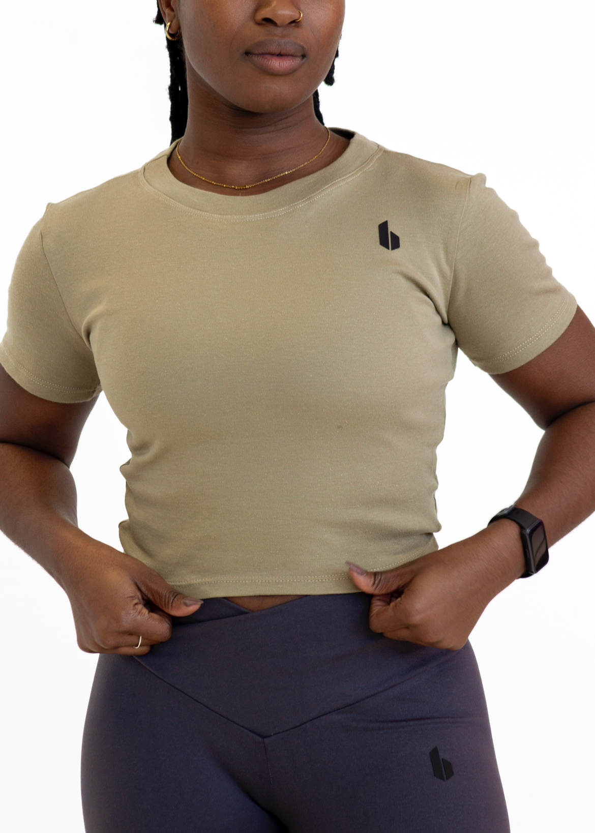 Forma Crop Top | Olive
