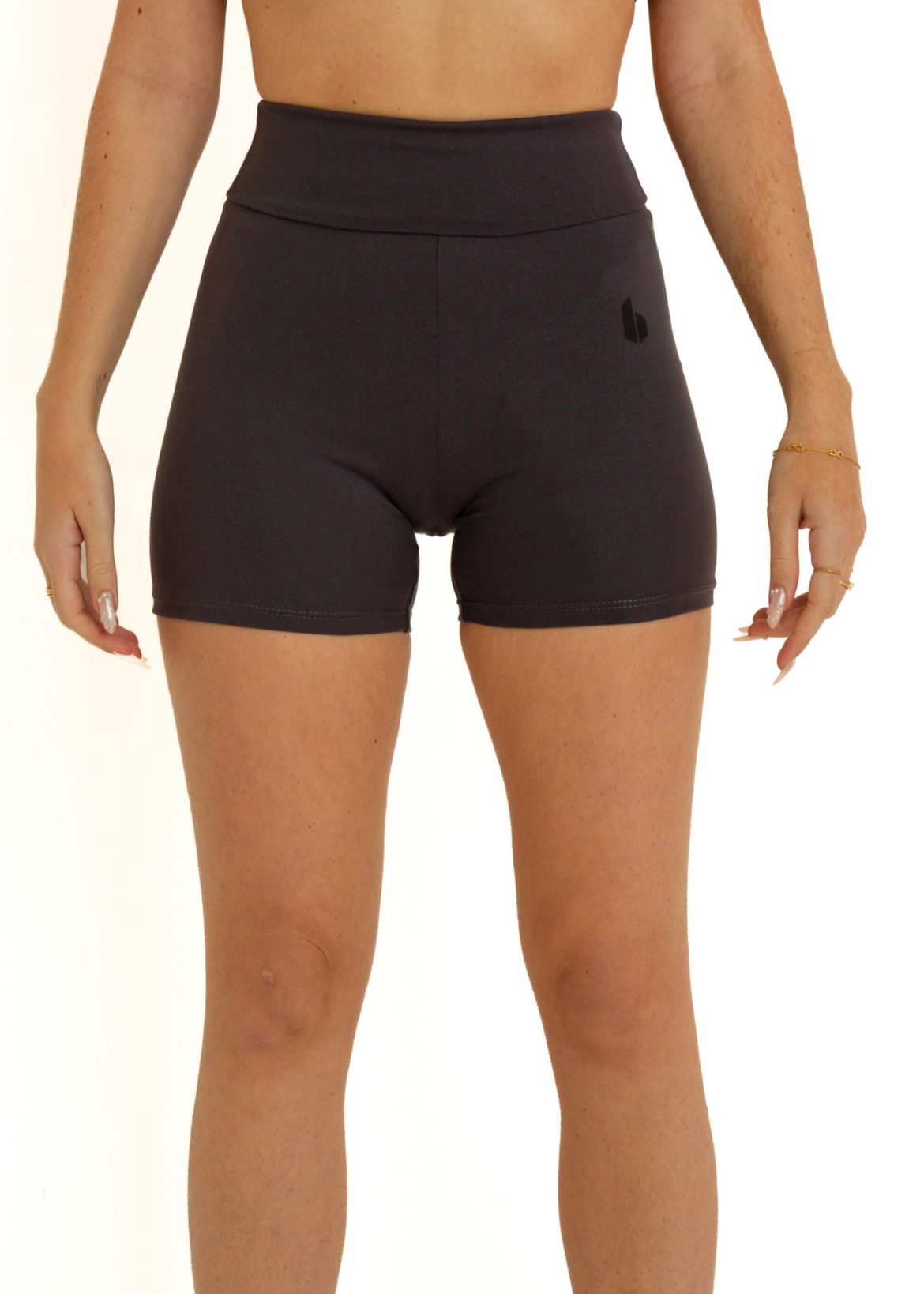 Forma Shorts | Charcoal Plum