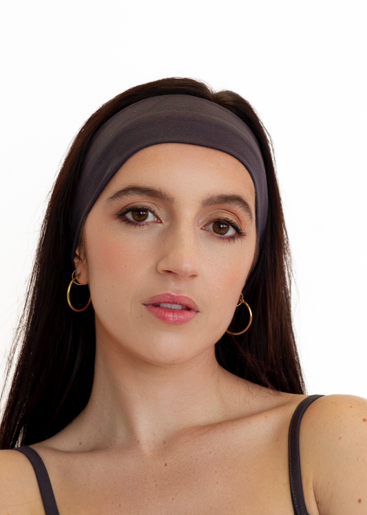 Forma Headband | Charcoal Plum