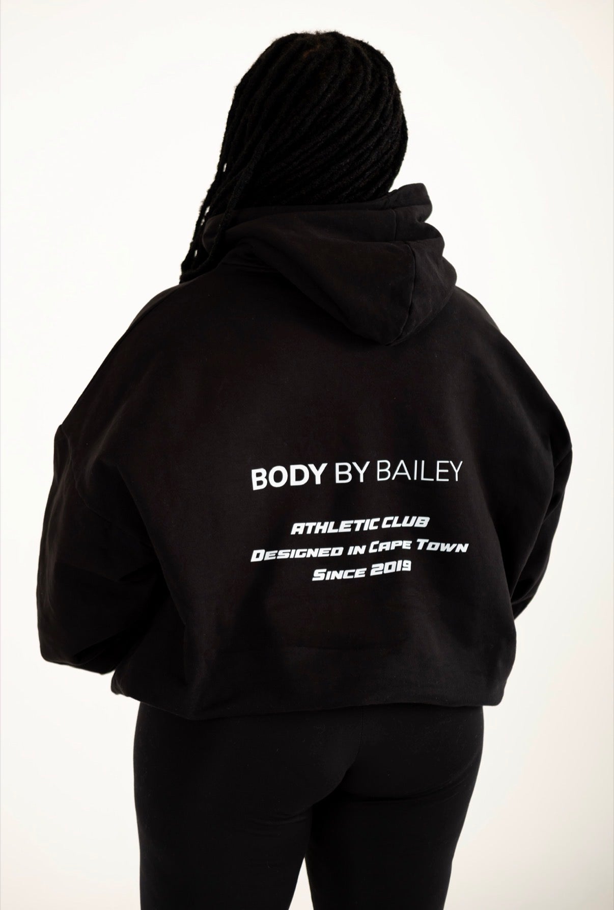 Unisex Athletic Club Oversized Hoodie | Black