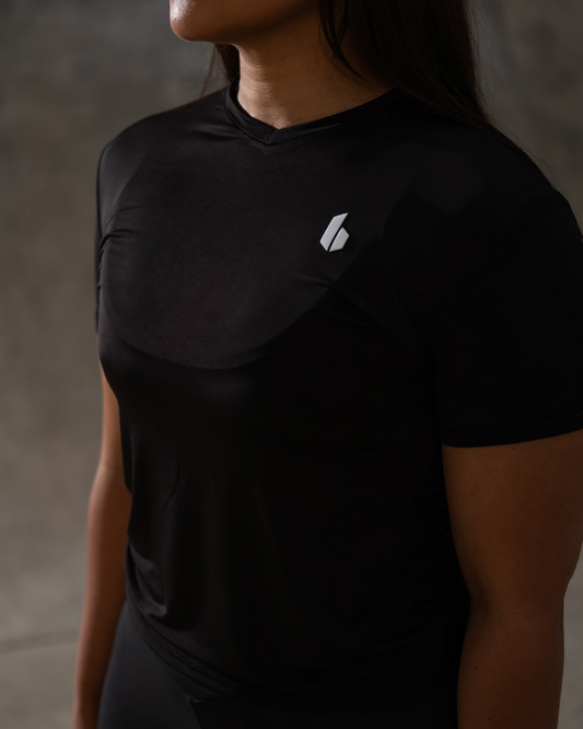 Forma Fitted Tee | BLACK