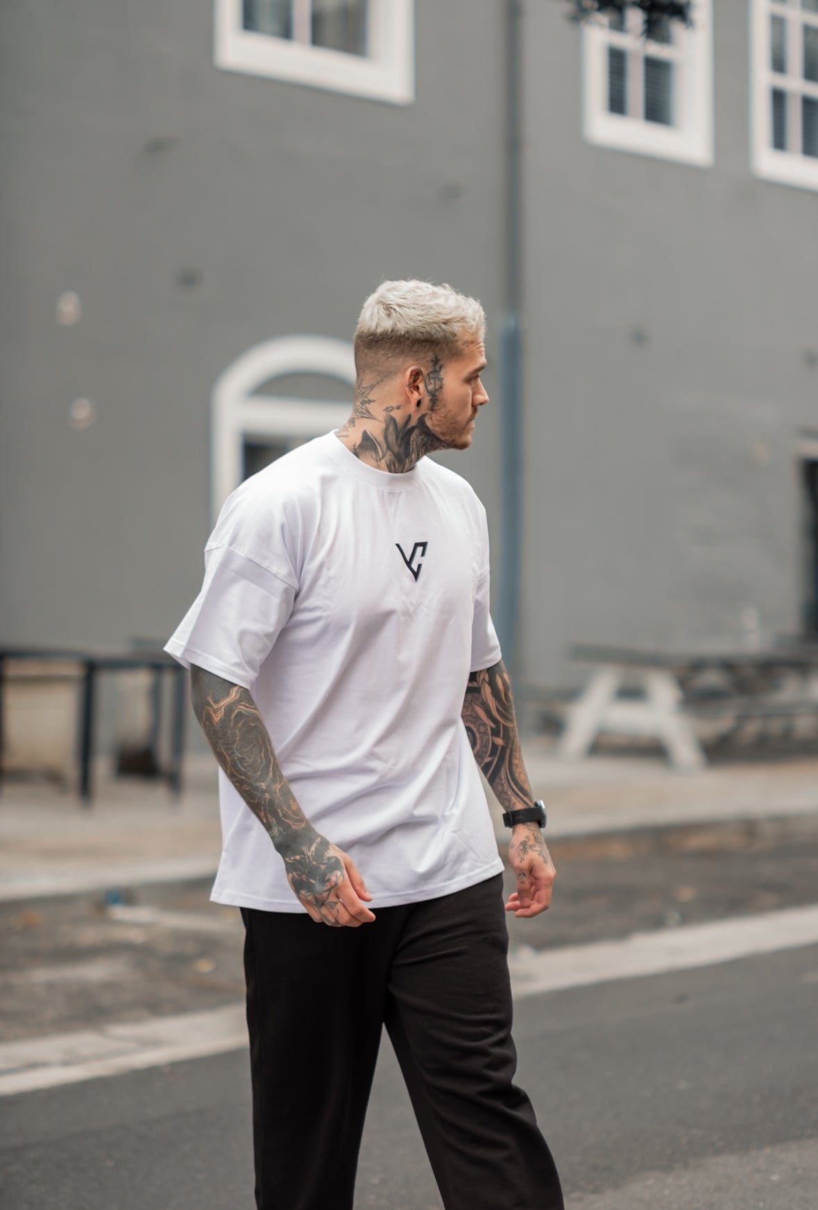 Oversized Tee | White