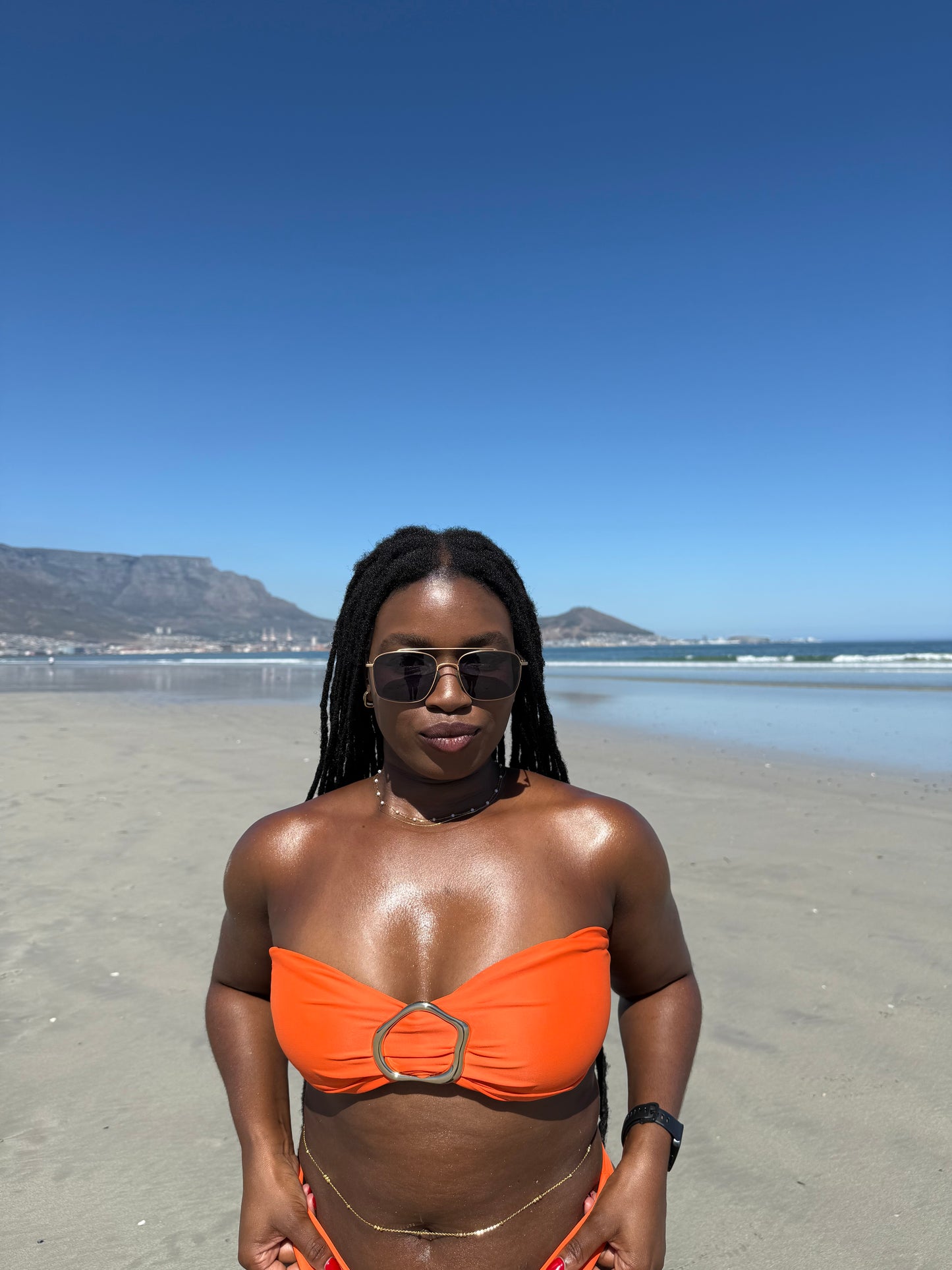 Euro Bandeau Bikini Top | Tropical