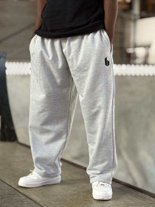 Men’s Relaxed Fit Sweatpants | Melange Grey