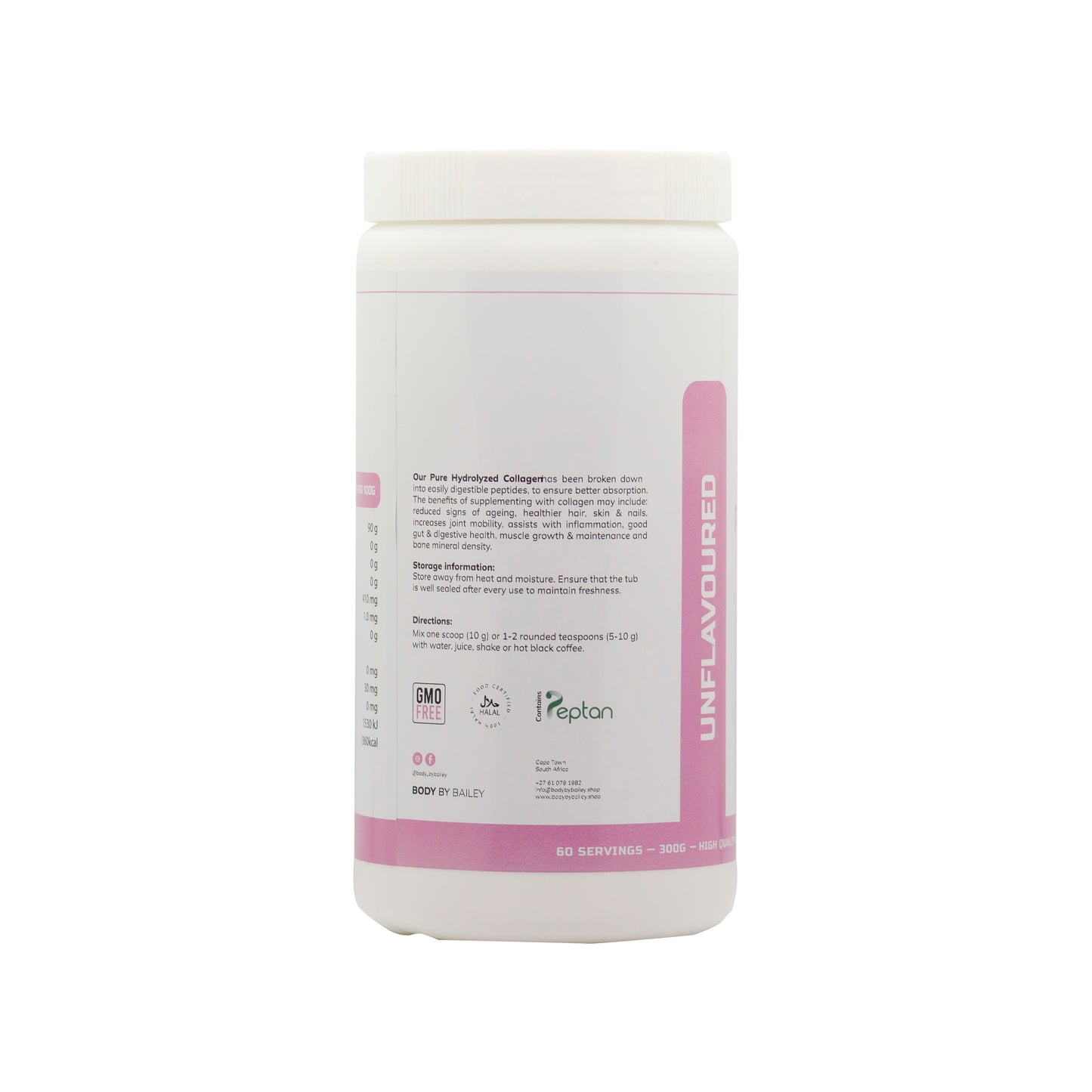 Pure Hydrolysed Collagen Peptides 300g