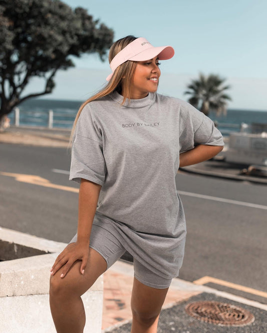 Oversized T-Dress | GREY