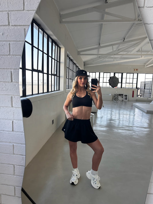 4MA CORE Skort | Pebble Black