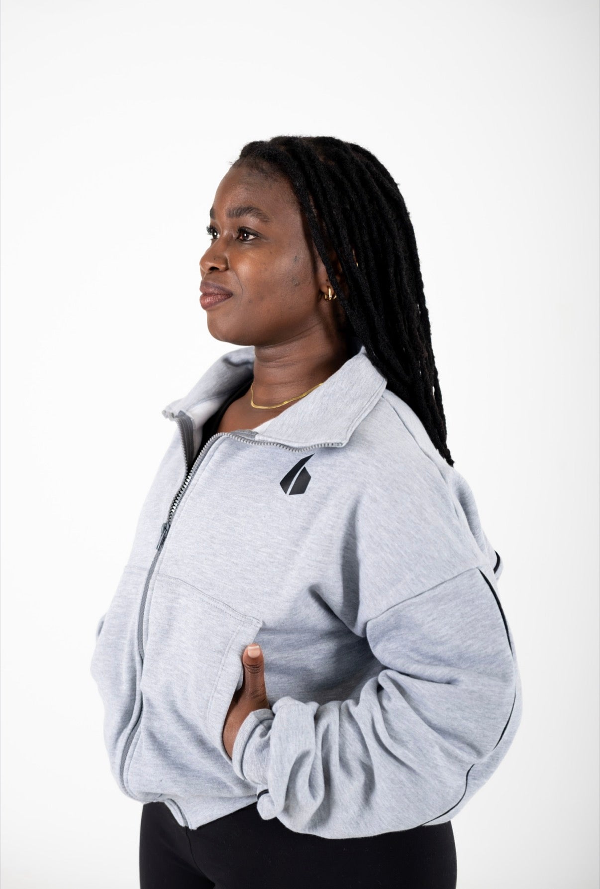 CORE Zipper Jacket | GREY