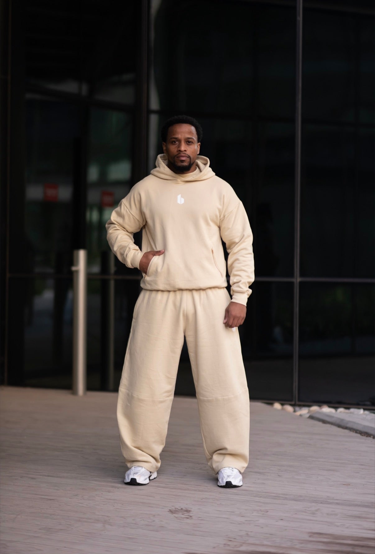 BBB Unisex Barrel Tracksuit | BEIGE