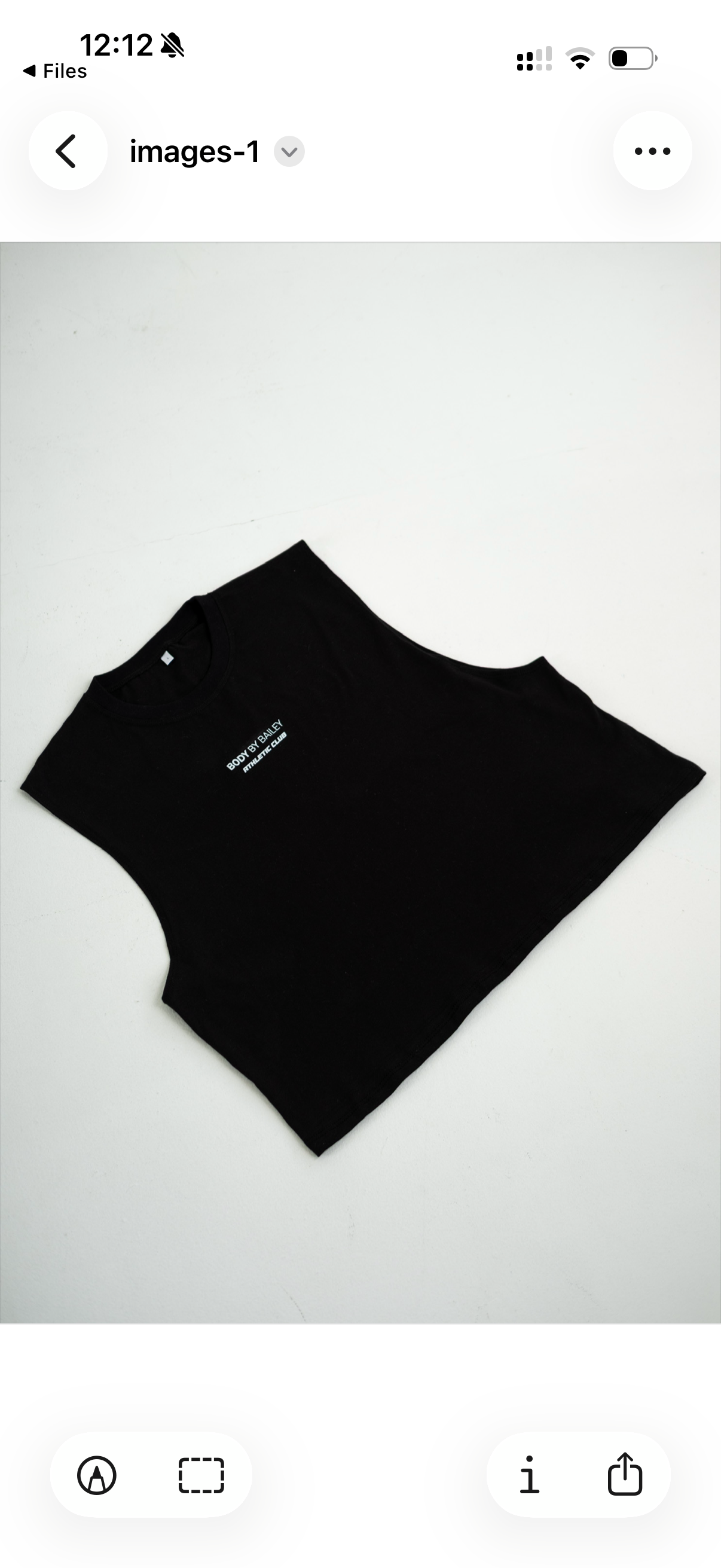 Men’s Mid-Length Athletic Club Tank | BLACK