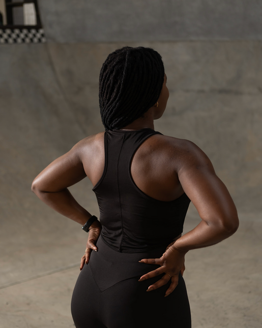 Forma Soft Touch High Low Tank | BLACK