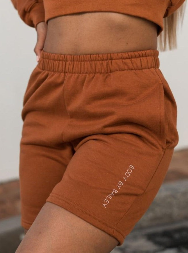 Lounge Shorts | Rust