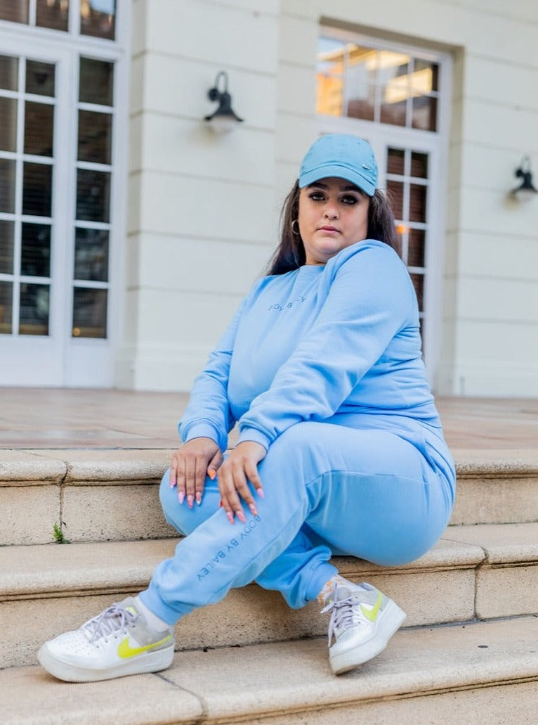 BBB Essential Crew Neck | Baby Blue